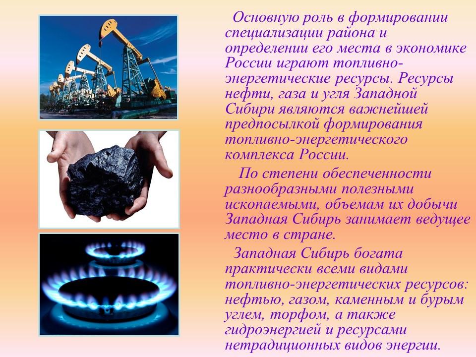 Западно-Сибирский экономический район