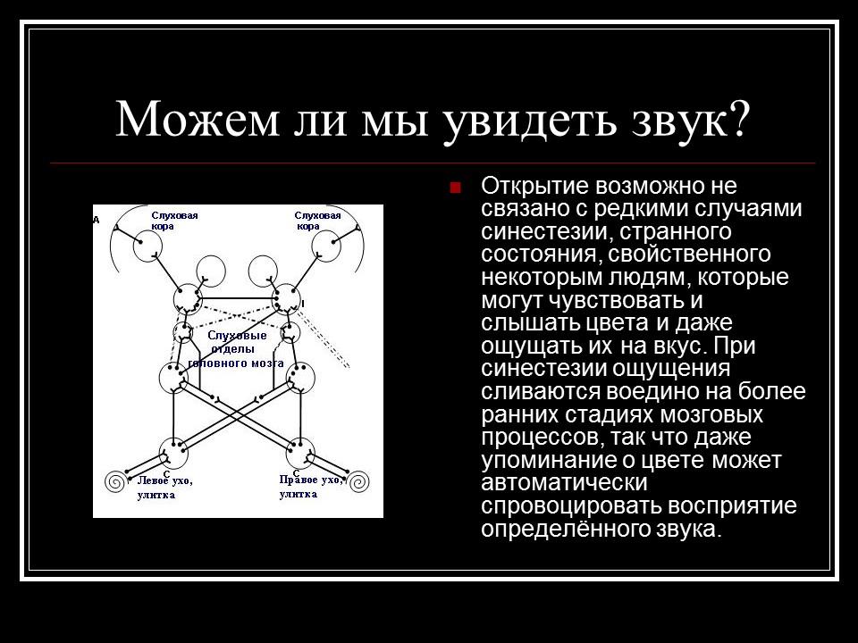 Можем ли мы увидеть звук